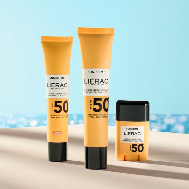 Das getönte Sonnenfluid SPF50+ 