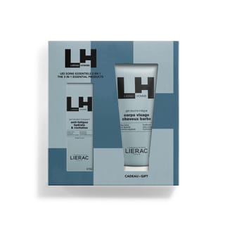 Lierac Homme Set Vatertag Feuchtigkeitsgel + Gratis Duschgel